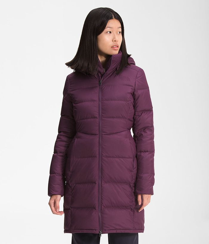 Parka The North Face Mujer Moradas Metropolis 01485TQRC